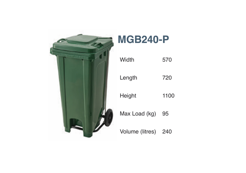 2 Wheel Waste Bin #5