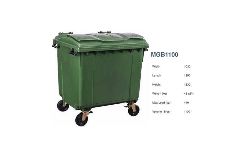4 Wheel Waste Bin #2