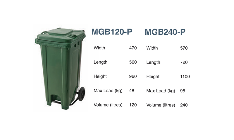 2 Wheel Waste Bin #2