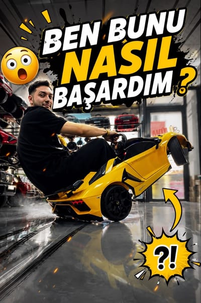 Yıkanan Lamborghini Akülü Araba Çalışmaz Hale Geldi! ⚡️ | Tekrar Hayata Döndürdük !