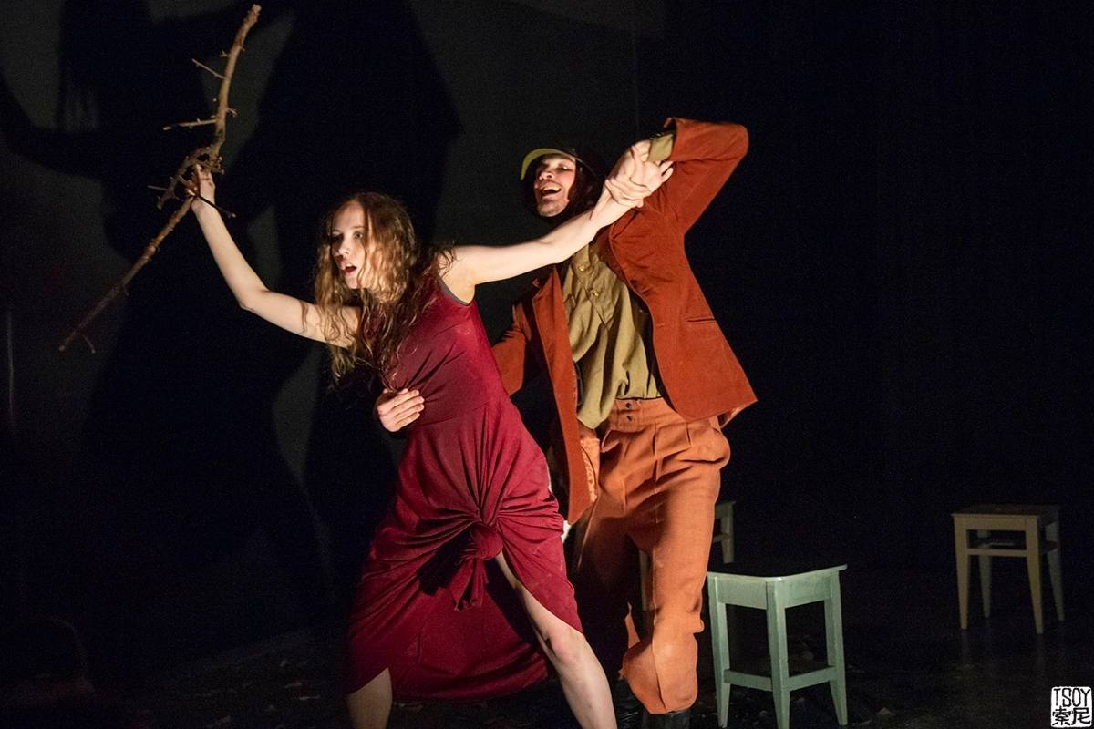 Лаборатория «Без антракта» (Саратов). Эскиз «О мёртвой царевне»