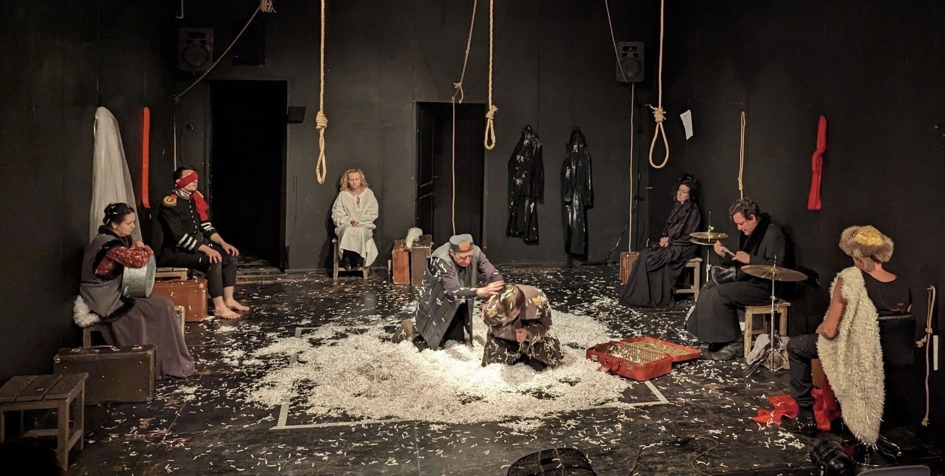 Лаборатория «Игра в классику» (Кемерово). Эскиз спектакля «Гринёв»