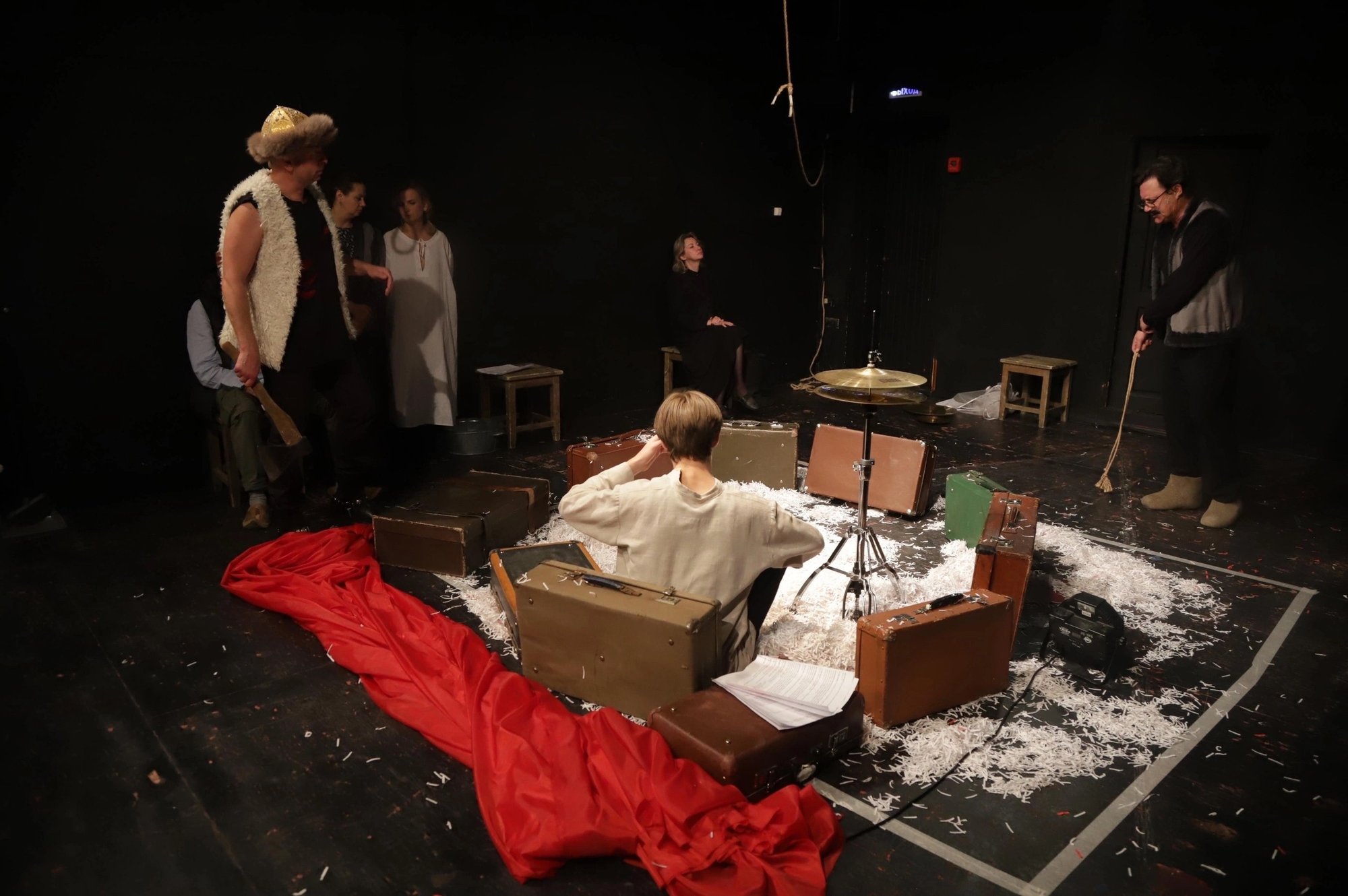 Лаборатория «Игра в классику» (Кемерово). Эскиз спектакля «Гринёв»