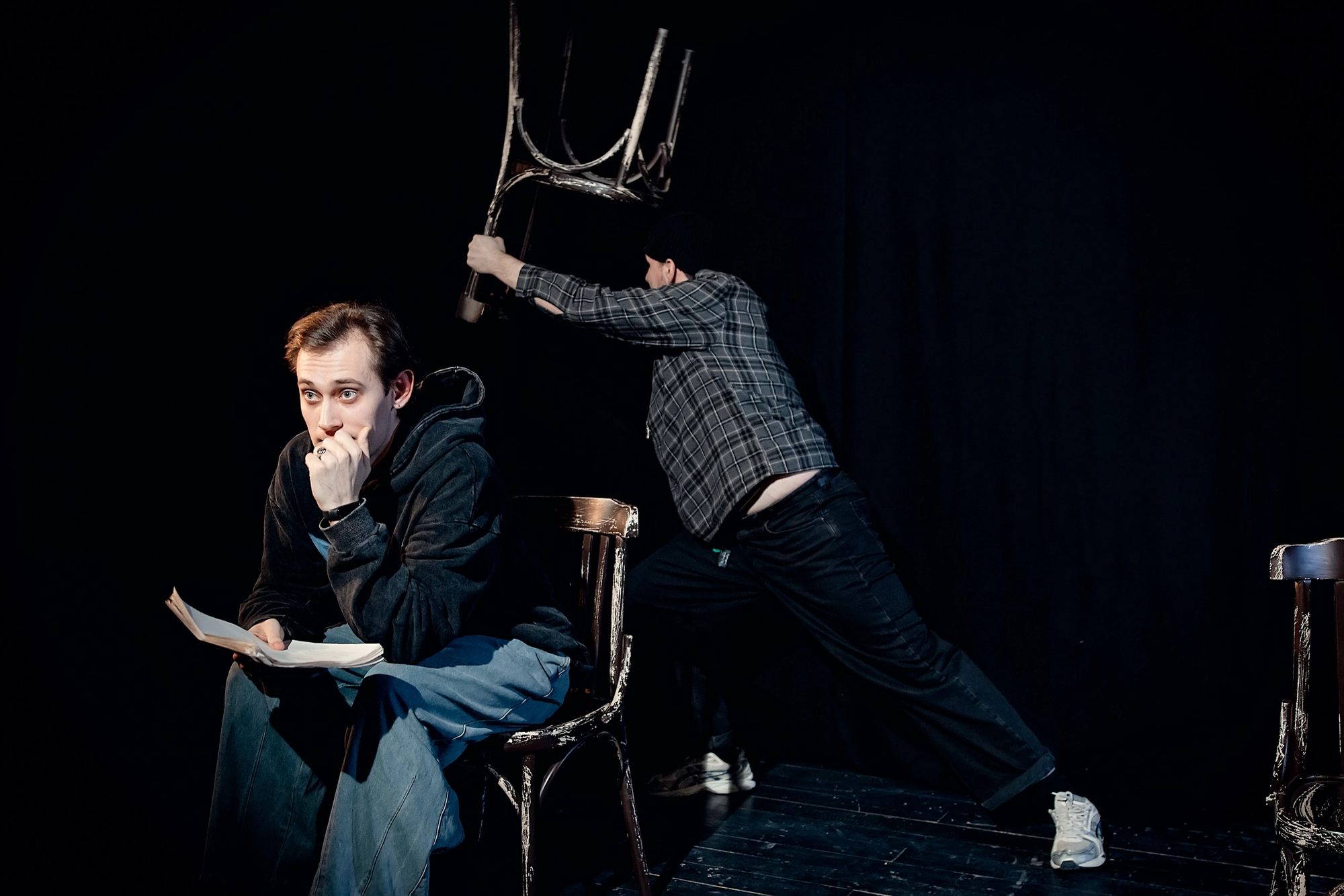 «Первая читка» (пьеса Родиона Прилепина «Ни одного животного»)