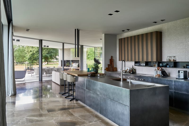 PROYECTOS DE COCINAS CON GRIS PULPIS 