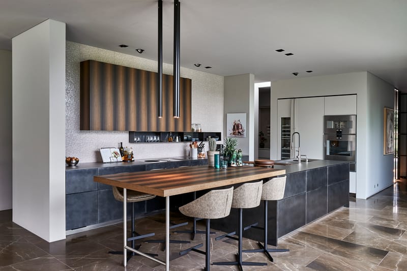 PROYECTOS DE COCINAS CON GRIS PULPIS 