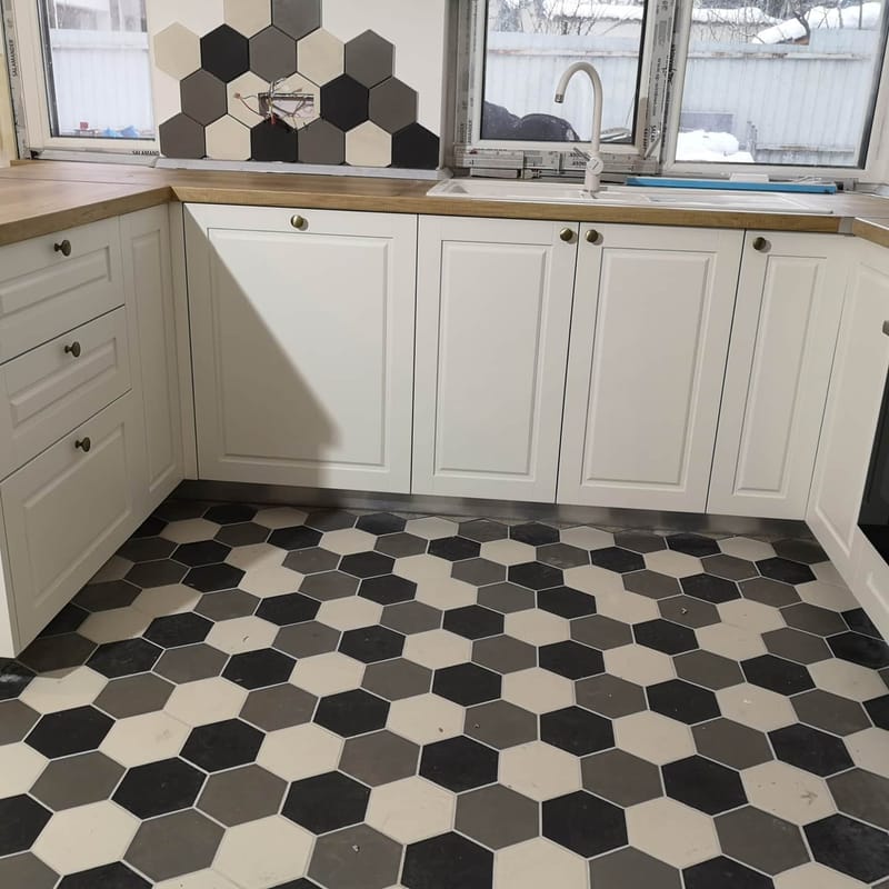 COCINAS DE MDF PINTADO