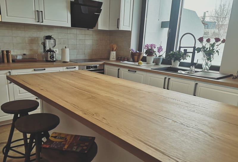 COCINAS DE MDF PINTADO