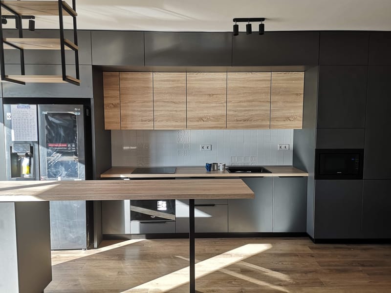 COCINAS DE MDF PINTADO