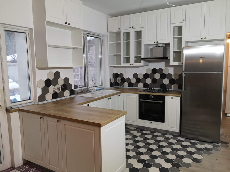 COCINAS DE MDF PINTADO