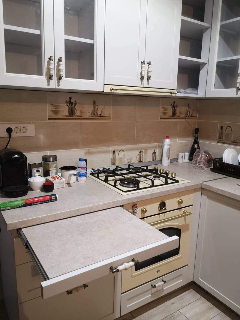 COCINAS DE MDF PINTADO