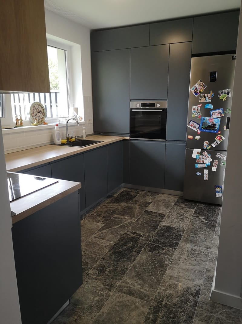 COCINAS DE MDF PINTADO