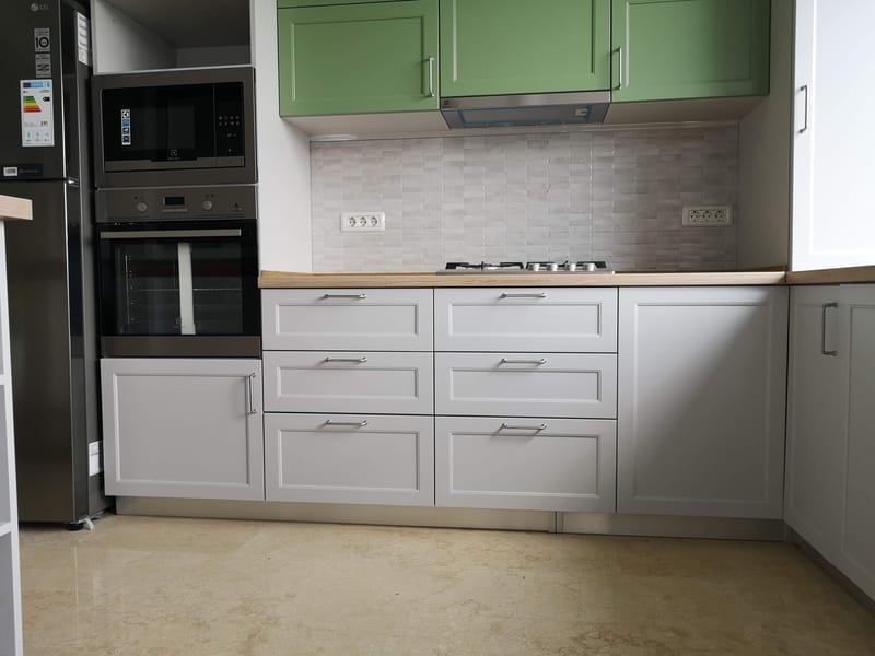 COCINAS DE MDF PINTADO