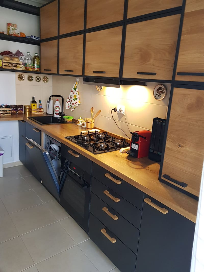 COCINAS DE MDF PINTADO