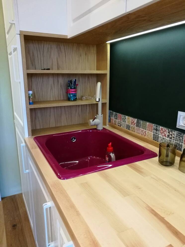 COCINAS DE MDF PINTADO