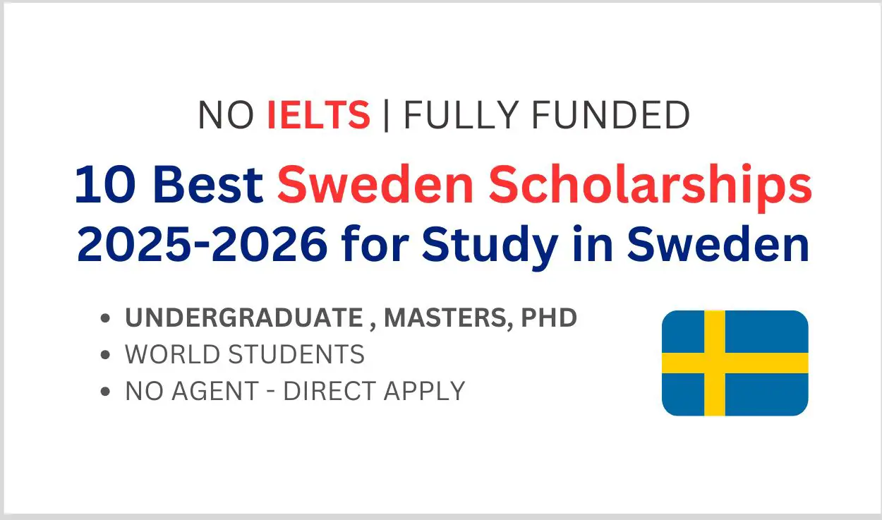 BTH Scholarships 2025 Sweden – Fully Funded Masters Opportunity