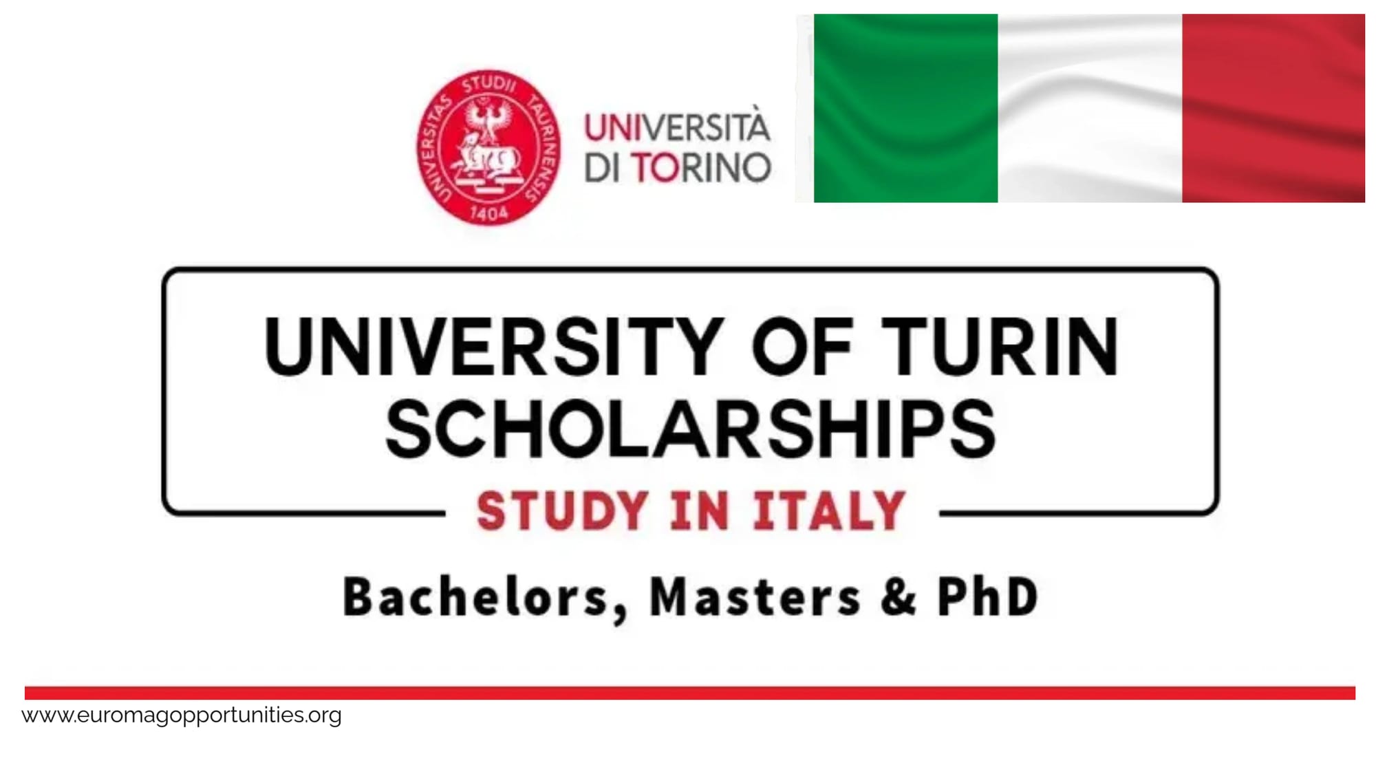 Turin University Scholarship 2026 in Italy