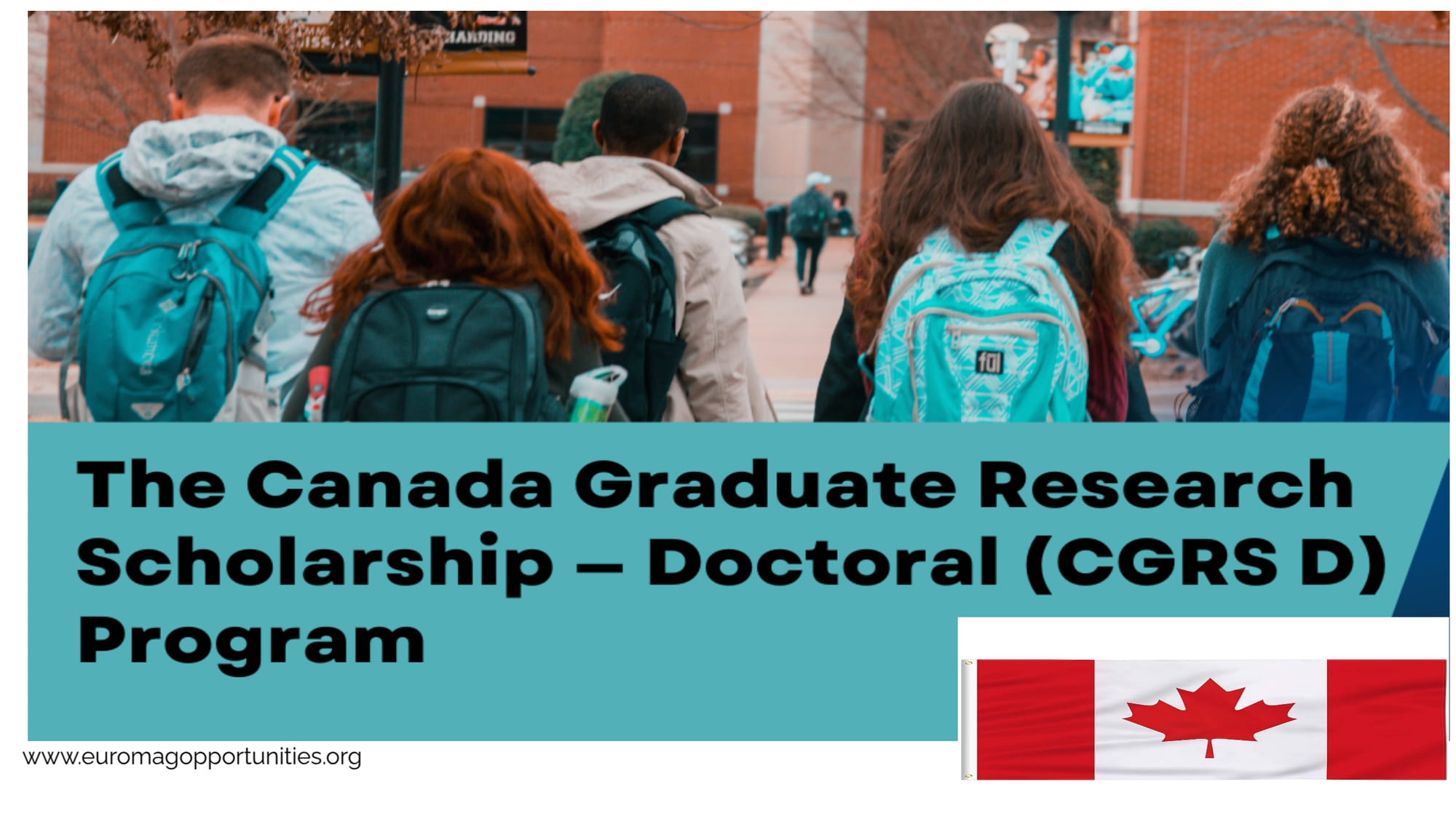 Canada Graduate Research Scholarship – Doctoral program
