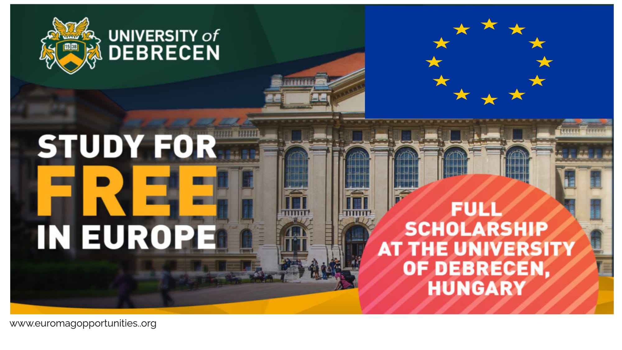 University of Debrecen Scholarships 2026-27 In Hungary