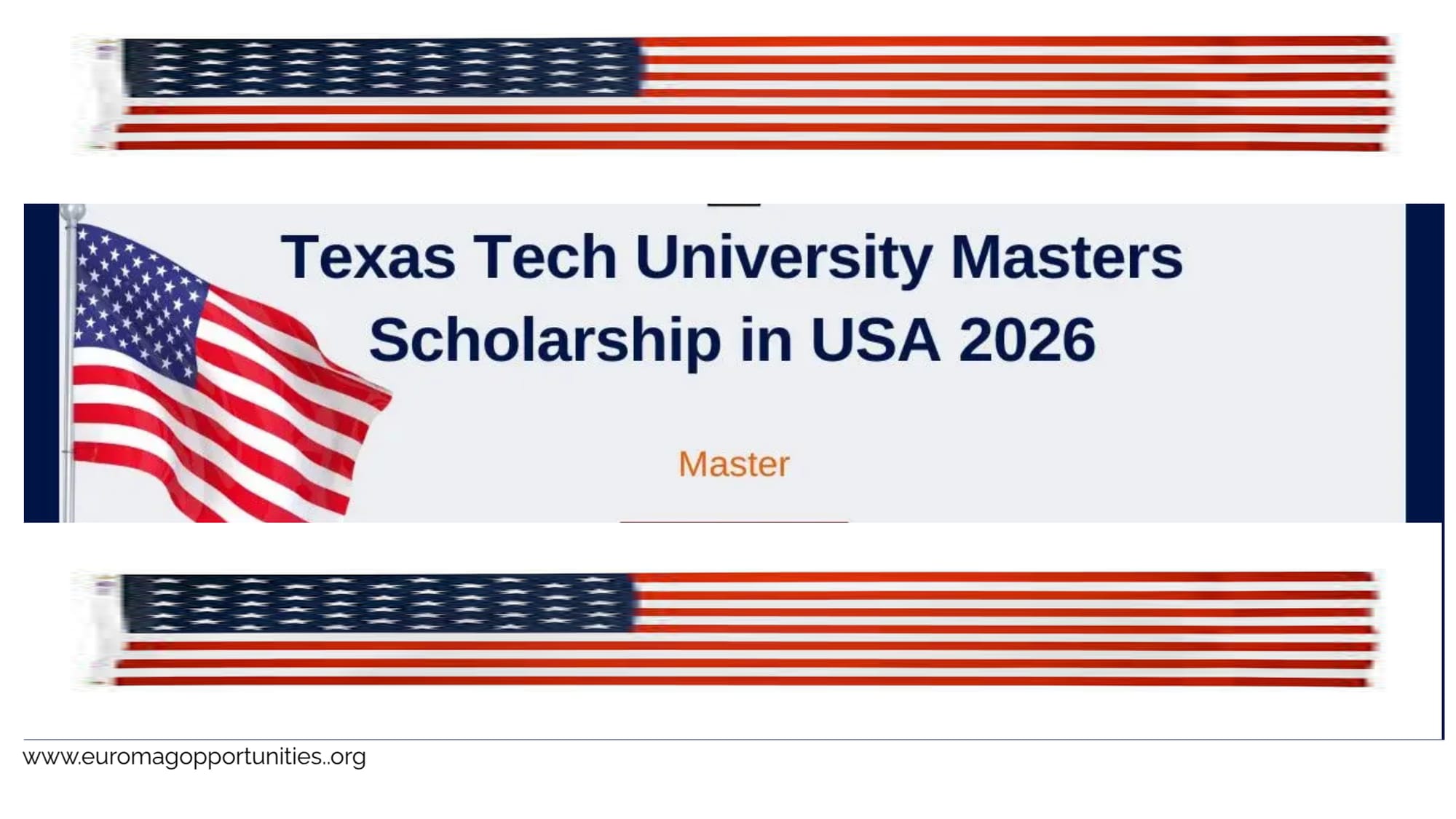 Texas Tech Graduate Scholarship 2026 In USA