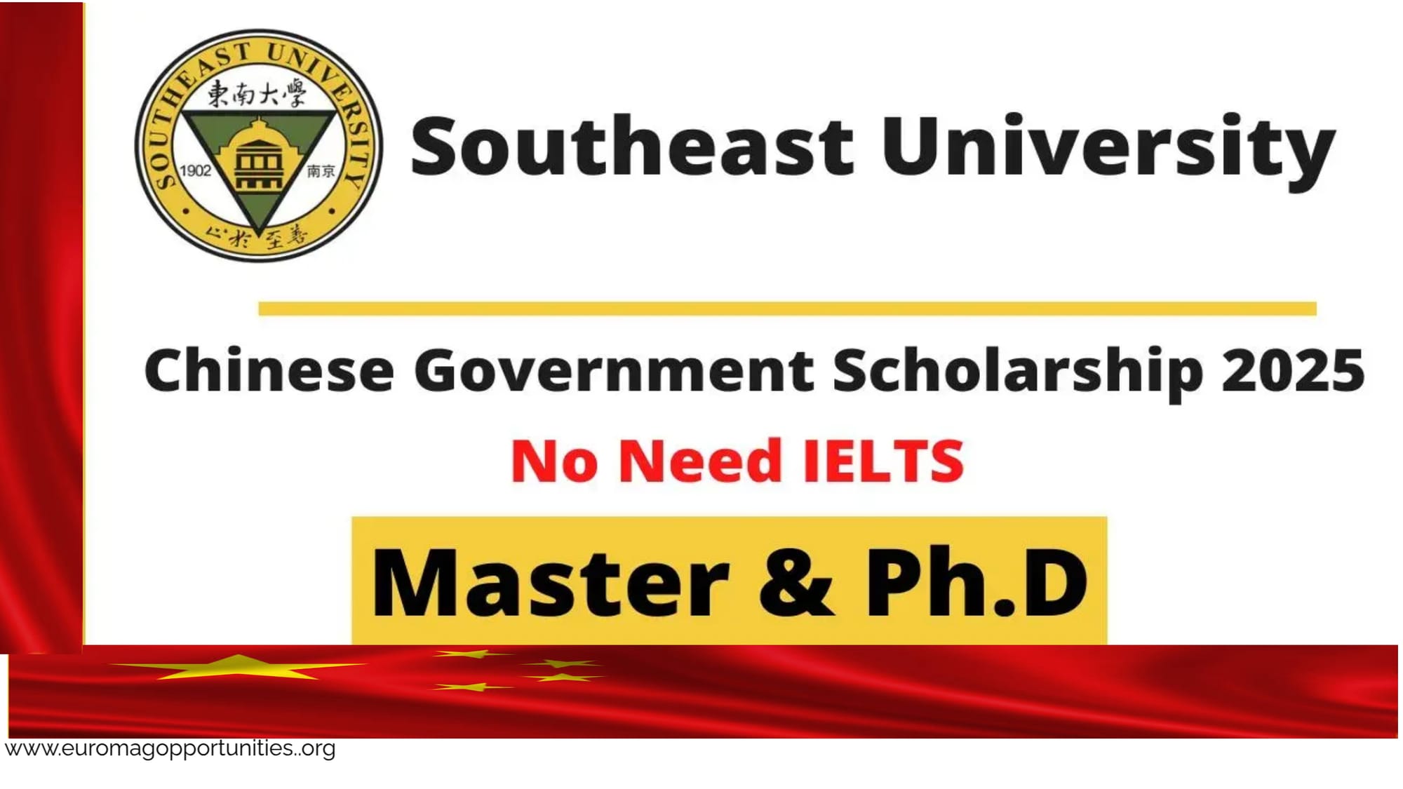 Southeast University CSC Scholarship 2026