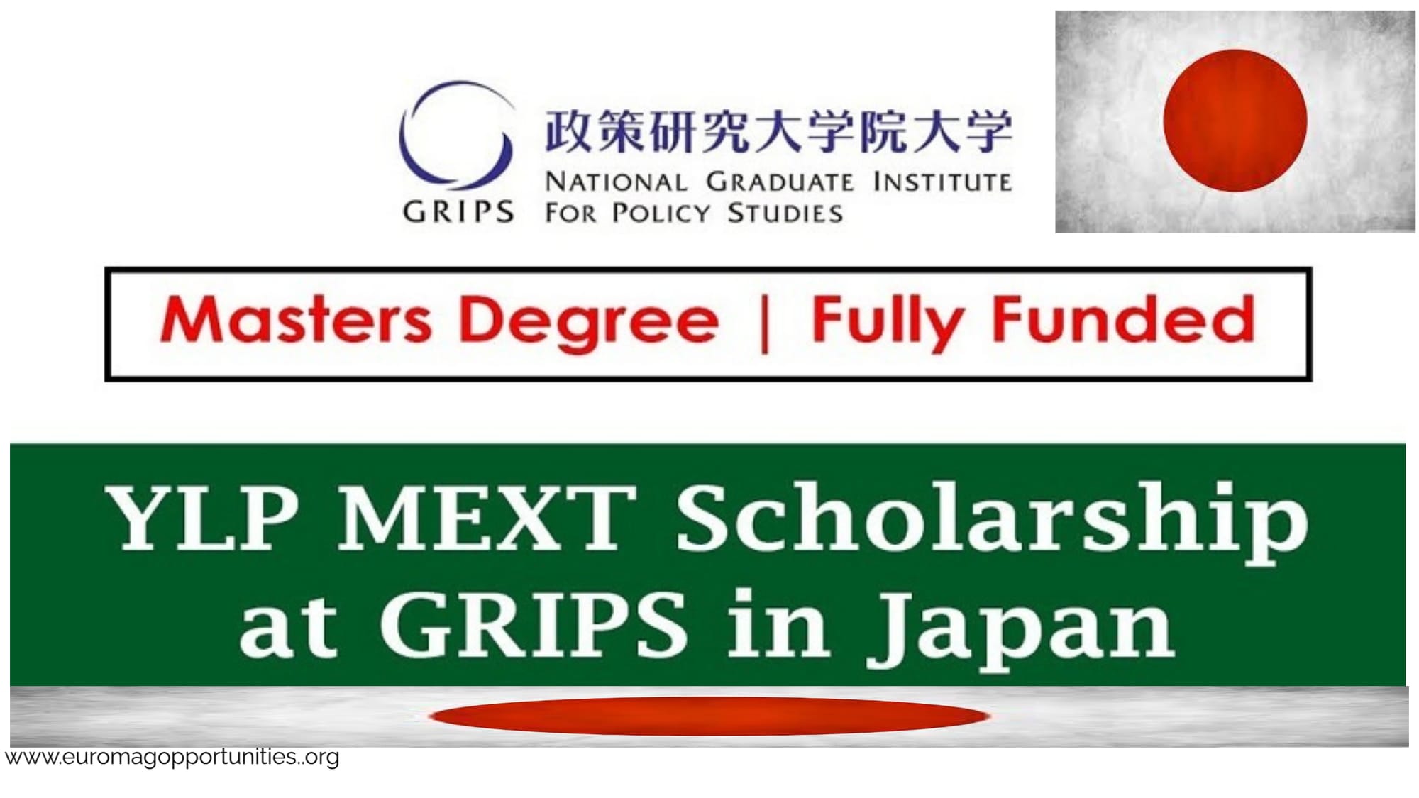 YLP MEXT Scholarship at GRIPS