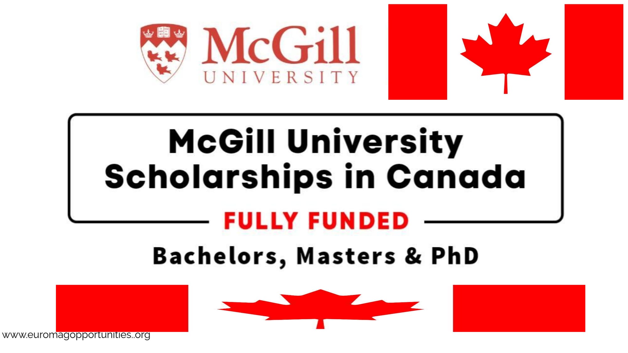 McGill University Scholarships 2026 Canada