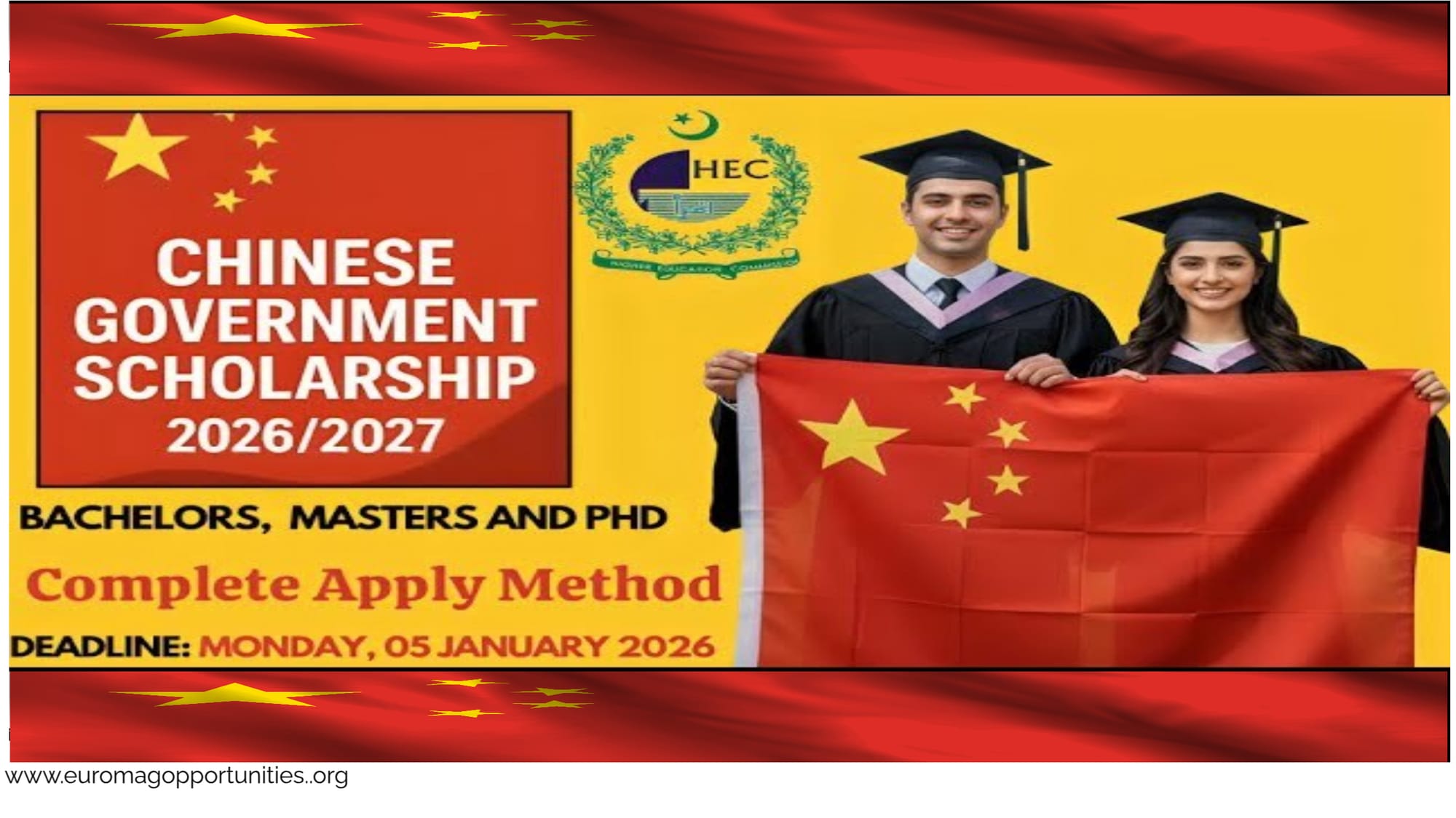 HEC Chinese Government Scholarship 2026 China