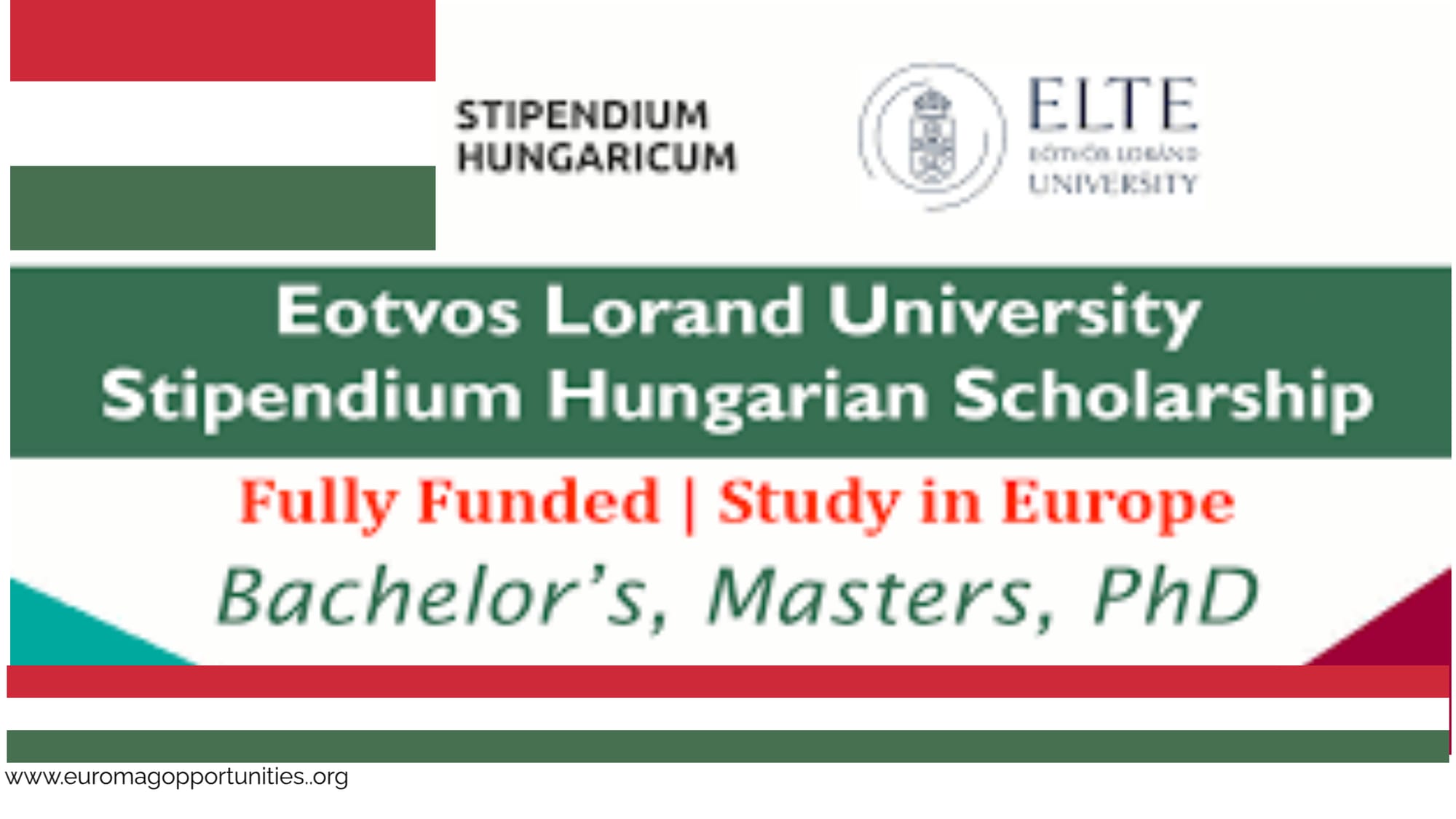 Eotvos Lorand University Scholarship 2026 Hungary