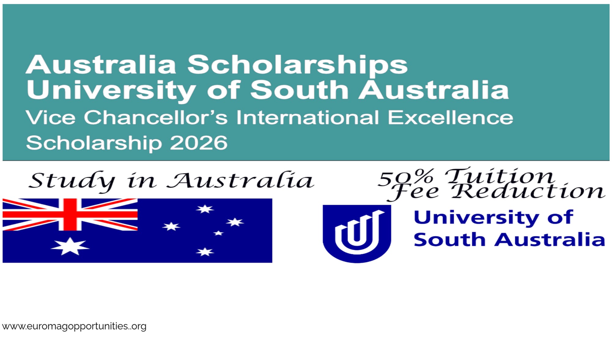 UniSA Scholarships 2026 | Apply for 50% Tuition Award