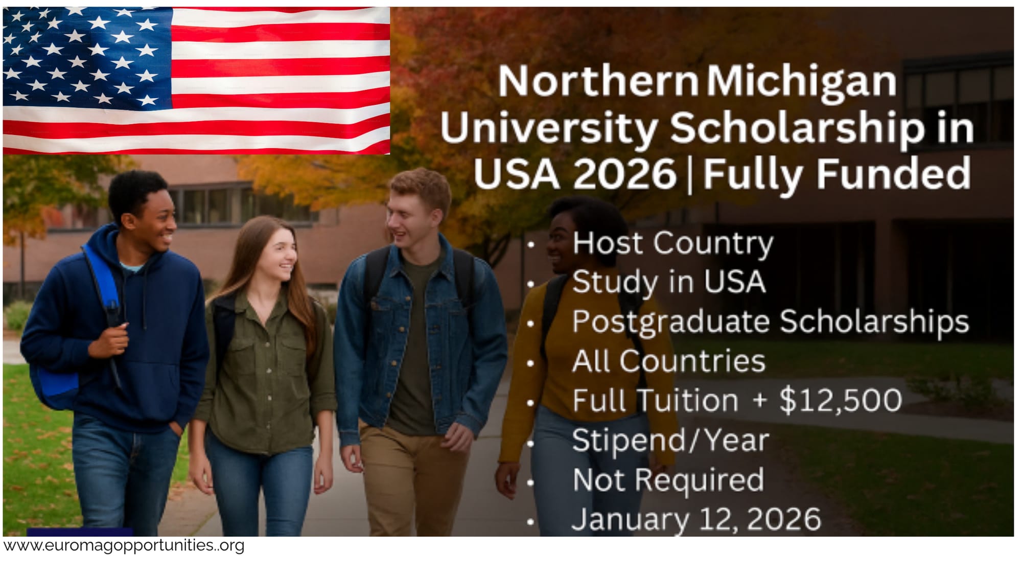 Northern Michigan University Scholarship 2026-27