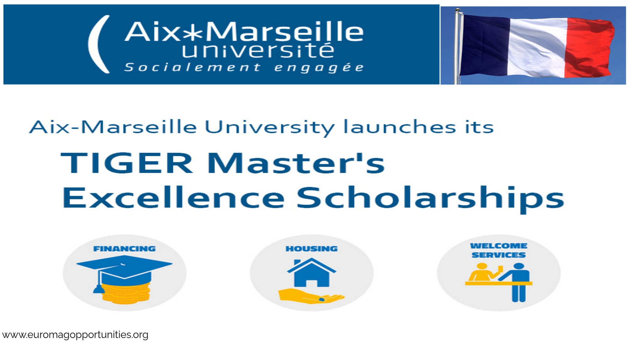 TIGER Master’s Excellence Scholarship at Aix Marseille University