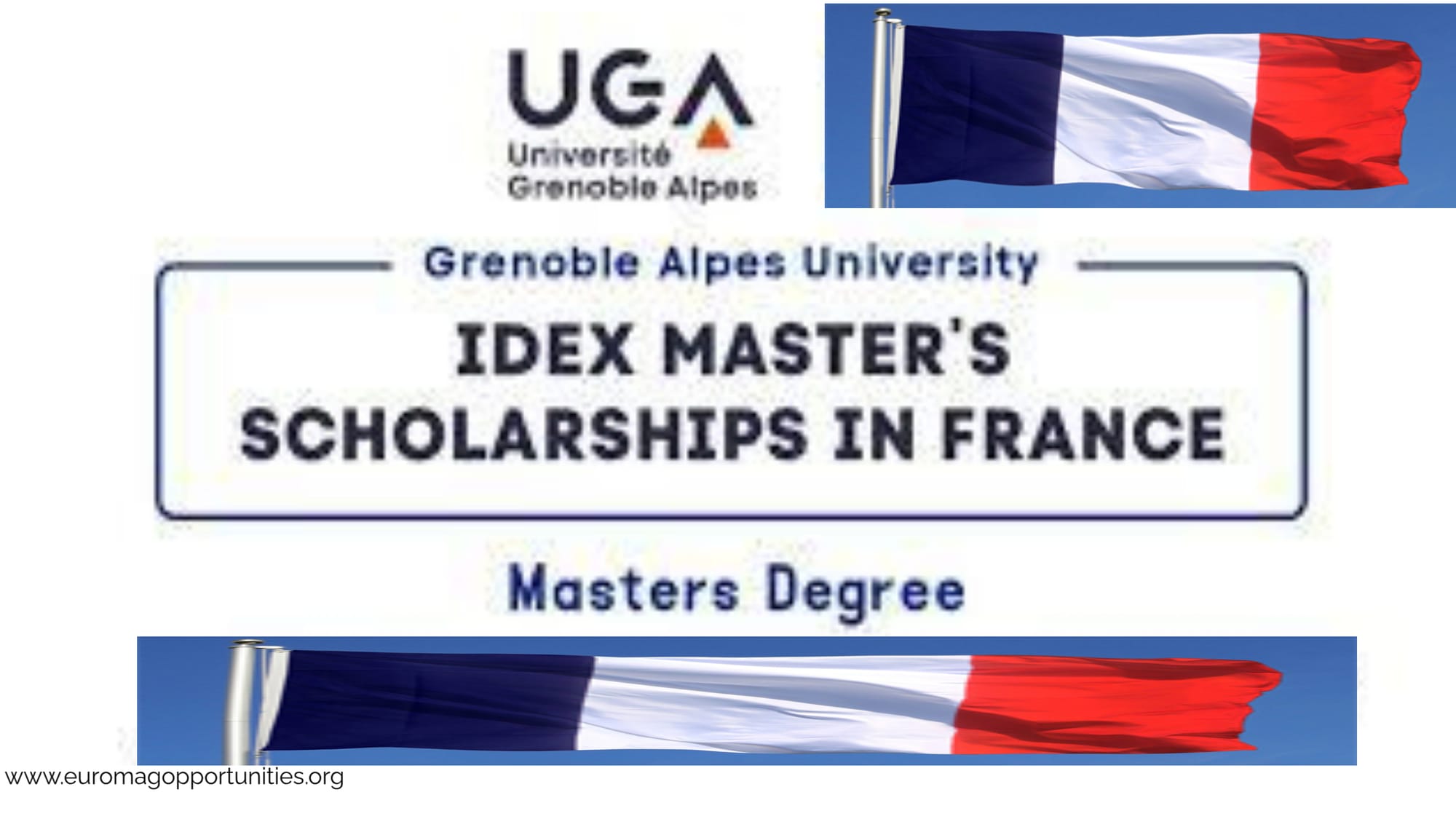 UGA IdEx Excellence Master’s Scholarships in France 2026