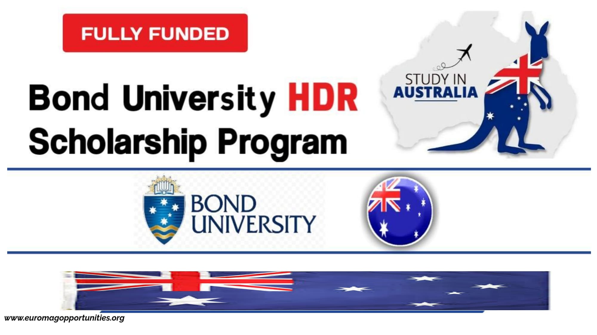 Bond University HDR Scholarship 2026 | Fully Funded PhD