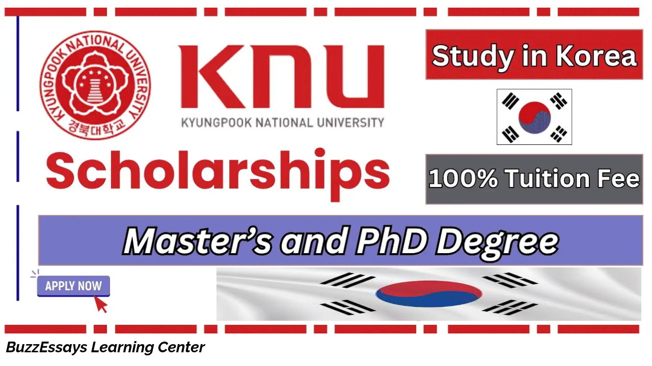 KNU International Graduate Scholarship 2026 in Korea