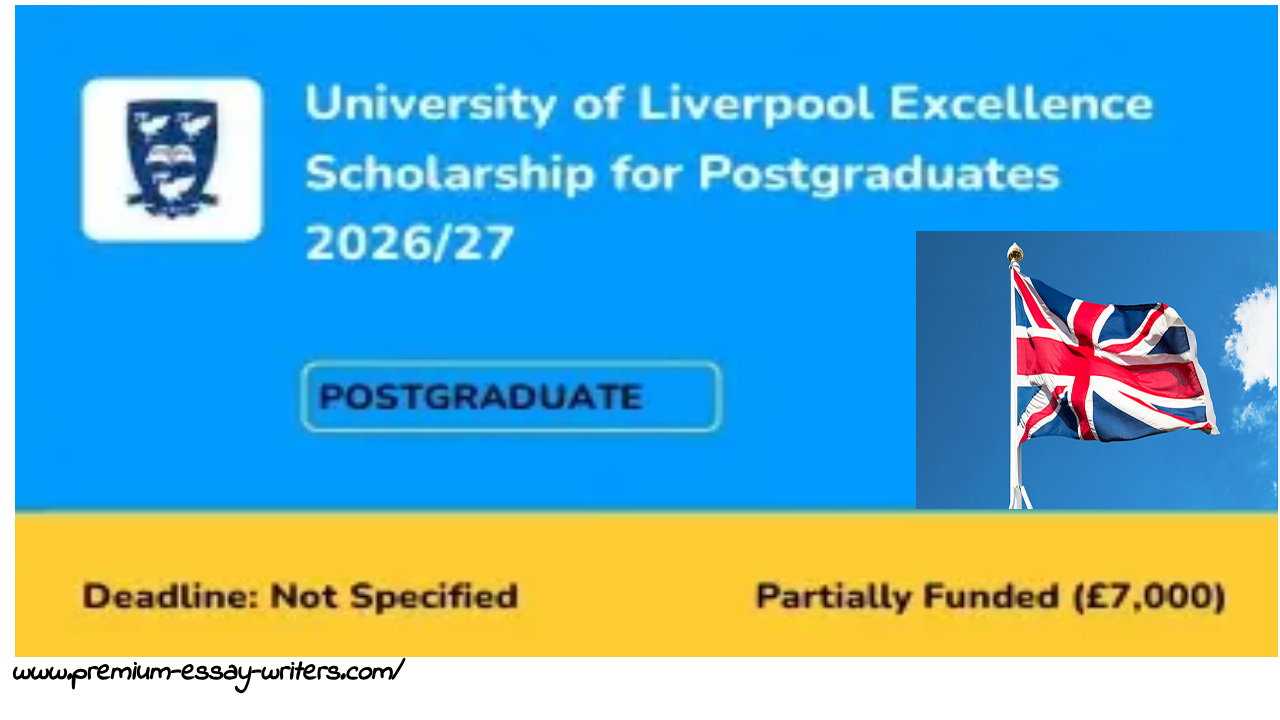 University of Liverpool Master's Scholarships 2026/2027