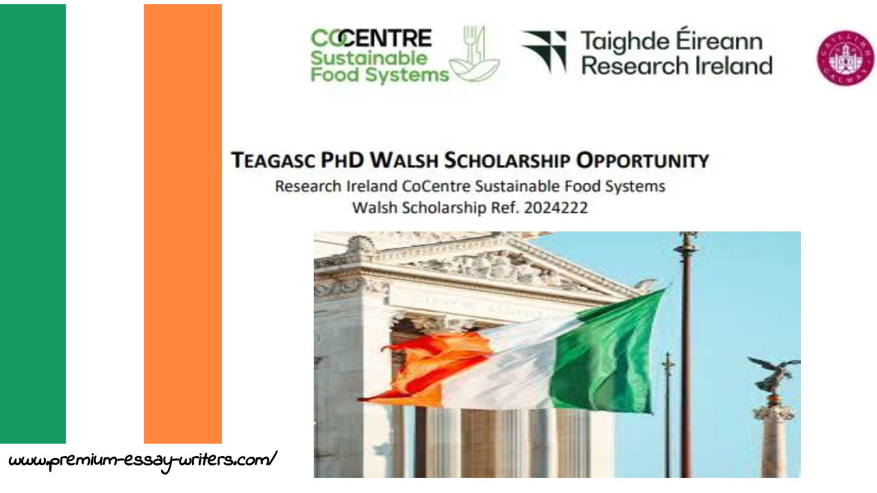 Teagasc Ireland PhD Scholarships 2026 (Fully Funded)