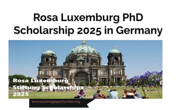 Rosa Luxemburg PhD Scholarship 2025 in Germany