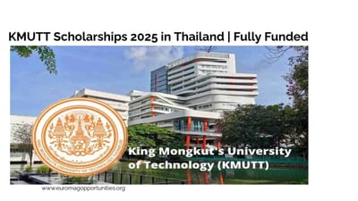 KMUTT Scholarships 2025 in Thailand | Fully Funded