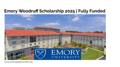 Emory Woodruff Scholarship 2025 | Fully Funded