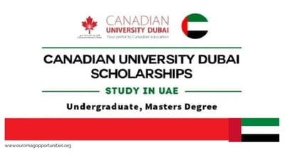CUD Scholarships 2025 in UAE | Fully Funded