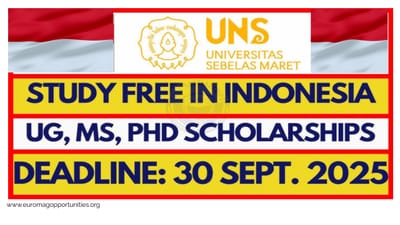 UNS Scholarship 2026 Indonesia | Fully Funded Degrees