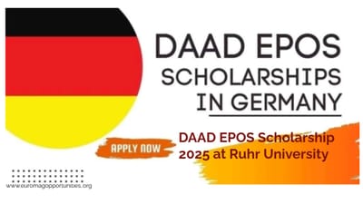 DAAD EPOS Scholarship 2025 at Ruhr University
