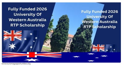 University of Western Australia Scholarships 2025 for International Students