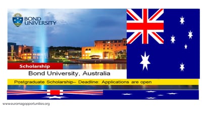 Bond University PhD Scholarship 2025 | Fully Funded