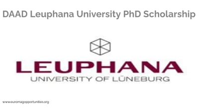 DAAD Leuphana University PhD Scholarship 2025 Germany