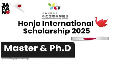Honjo International Scholarship 2026 Japan | Fully Funded
