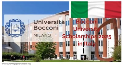 Bocconi University Scholarships 2025 in Italy
