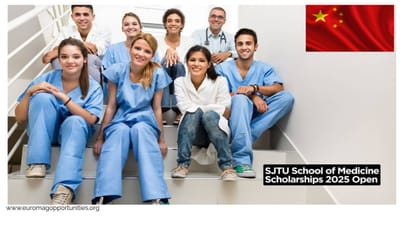 SJTU School of Medicine Scholarships 2026 China