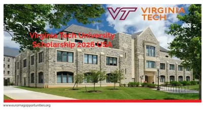 Virginia Tech University Scholarship 2026 USA